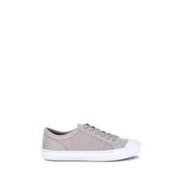 Fendi Beige Rubber Low Top Sneakers