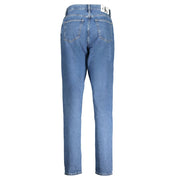 Calvin Klein Blue Cotton Jeans Denim