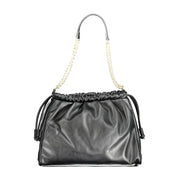 Mario Valentino Black Polyethylene Handbag