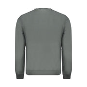 Napapijri Green Cotton Men Sweater
