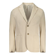 Guess Jeans Beige Cotton Jackets & Coat