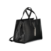 Mario Valentino Black Polyethylene Women Handbag