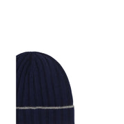 Brunello Cucinelli Blue Cashmere Beanie
