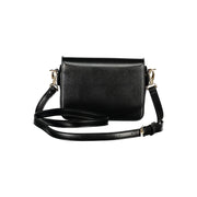 Mario Valentino Black Polyethylene Women Handbag