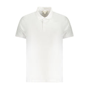 Calvin Klein White Cotton Men Polo Shirt