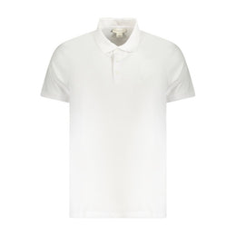 Calvin Klein White Cotton Men Polo Shirt