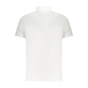 Calvin Klein White Cotton Men Polo Shirt