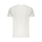 Cavalli Class White Cotton Men T-Shirt