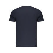 Cavalli Class Blue Cotton Men T-Shirt