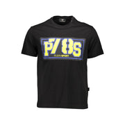 Plein Sport Black Cotton T-Shirt