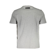 Plein Sport Gray Cotton T-Shirt