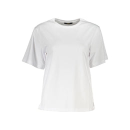 Cavalli Class White Cotton T-Shirt