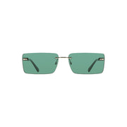 Calvin Klein Green Metal Women Sunglass