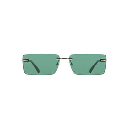 Calvin Klein Green Metal Women Sunglass