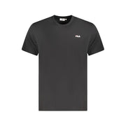 Fila Black Cotton T-Shirt