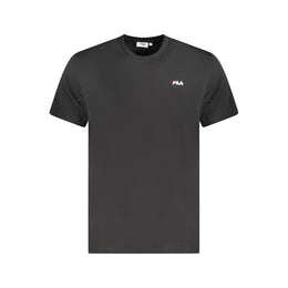 Fila Black Cotton T-Shirt