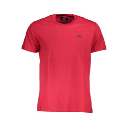 La Martina Red Cotton T-Shirt