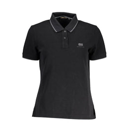Napapijri Black Cotton Polo Shirt