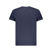 Tommy Hilfiger Blue Cotton Men T-Shirt