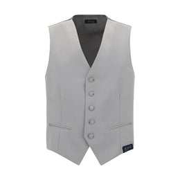 Gi Capri Gray Polyester Waistcoat