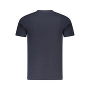 Cavalli Class Blue Cotton Men T-Shirt