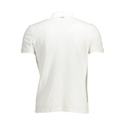 Napapijri White Cotton Polo Shirt