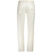 Guess Jeans White Cotton Jeans Denim
