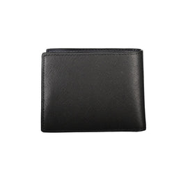 Tommy Hilfiger Black Leather Men Wallet
