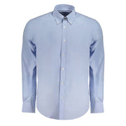 Harmont & Blaine Blue Cotton Shirt
