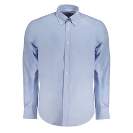 Harmont & Blaine Blue Cotton Shirt