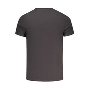 Tommy Hilfiger Black Cotton Men T-Shirt