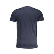 Cavalli Class Blu Cotton Men T-Shirt