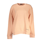 Cavalli Class Pink Cotton Sweatshirt