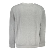 Cavalli Class Gray Cotton Men Sweater