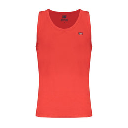 Norway 1963 Red Cotton Men Tank Top