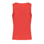 Norway 1963 Red Cotton Men Tank Top