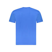 North Sails Blue Cotton Men T-Shirt