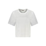 K-WAY White Cotton Women T-Shirt