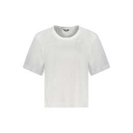 K-WAY White Cotton Women T-Shirt