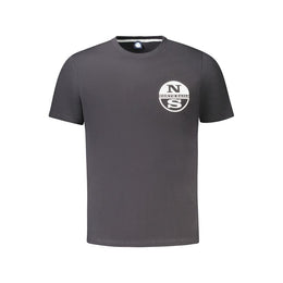 North Sails Black Cotton T-Shirt