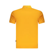 Napapijri Orange Cotton Men Polo Shirt