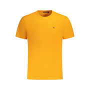 Napapijri Orange Cotton Men T-Shirt