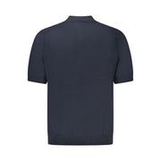 Hugo Boss Blue Cotton Sweater