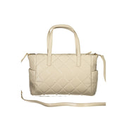 Mario Valentino Beige Polyethylene Handbag