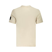 Calvin Klein Beige Cotton Men T-Shirt