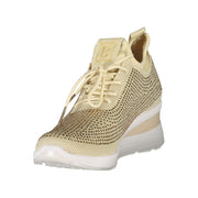 Laura Biagiotti Beige Polyester Sneaker
