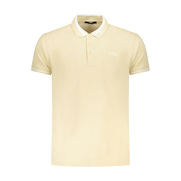 Cavalli Class Beige Cotton Polo Shirt