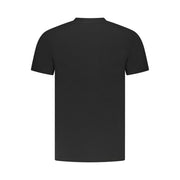 Cavalli Class Black Cotton Men T-Shirt