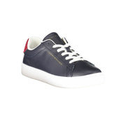 Tommy Hilfiger Blue Leather Women Sneaker