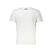 Cavalli Class White Cotton T-Shirt